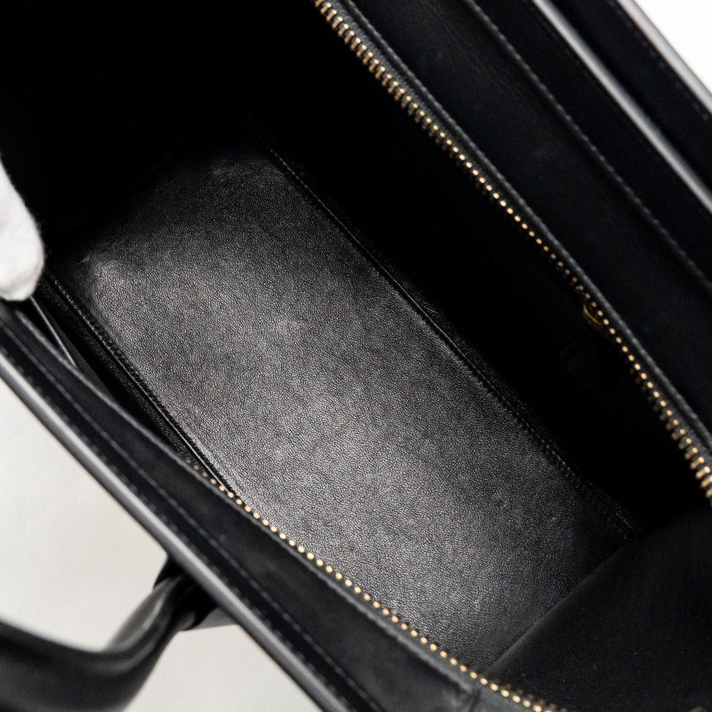 MICRO LUGGAGE BAG CALFSKIN WHITE/MULTICOLOUR GHW