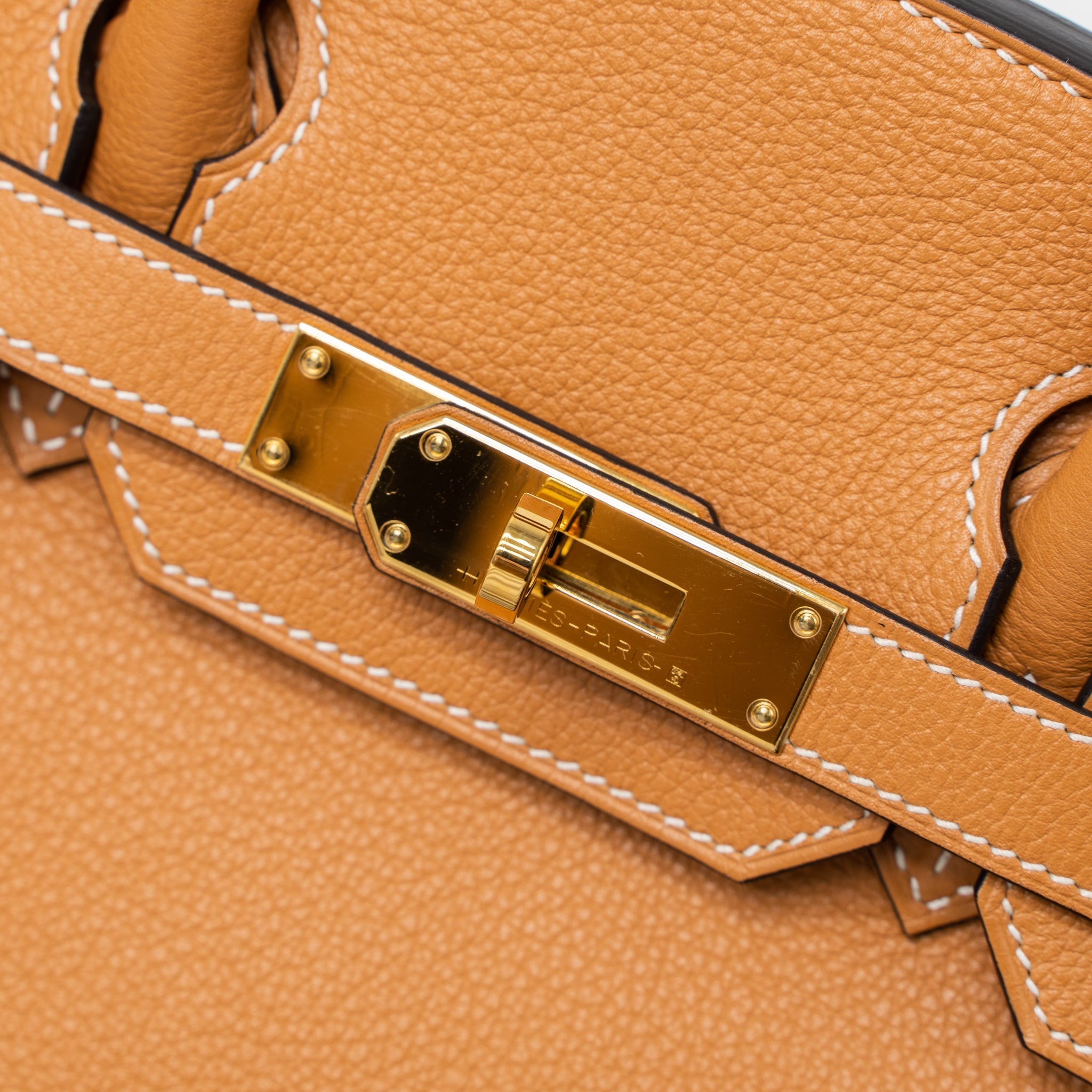 HERMES BIRKIN 30 NOVILLO 1H TOFFEE GHW