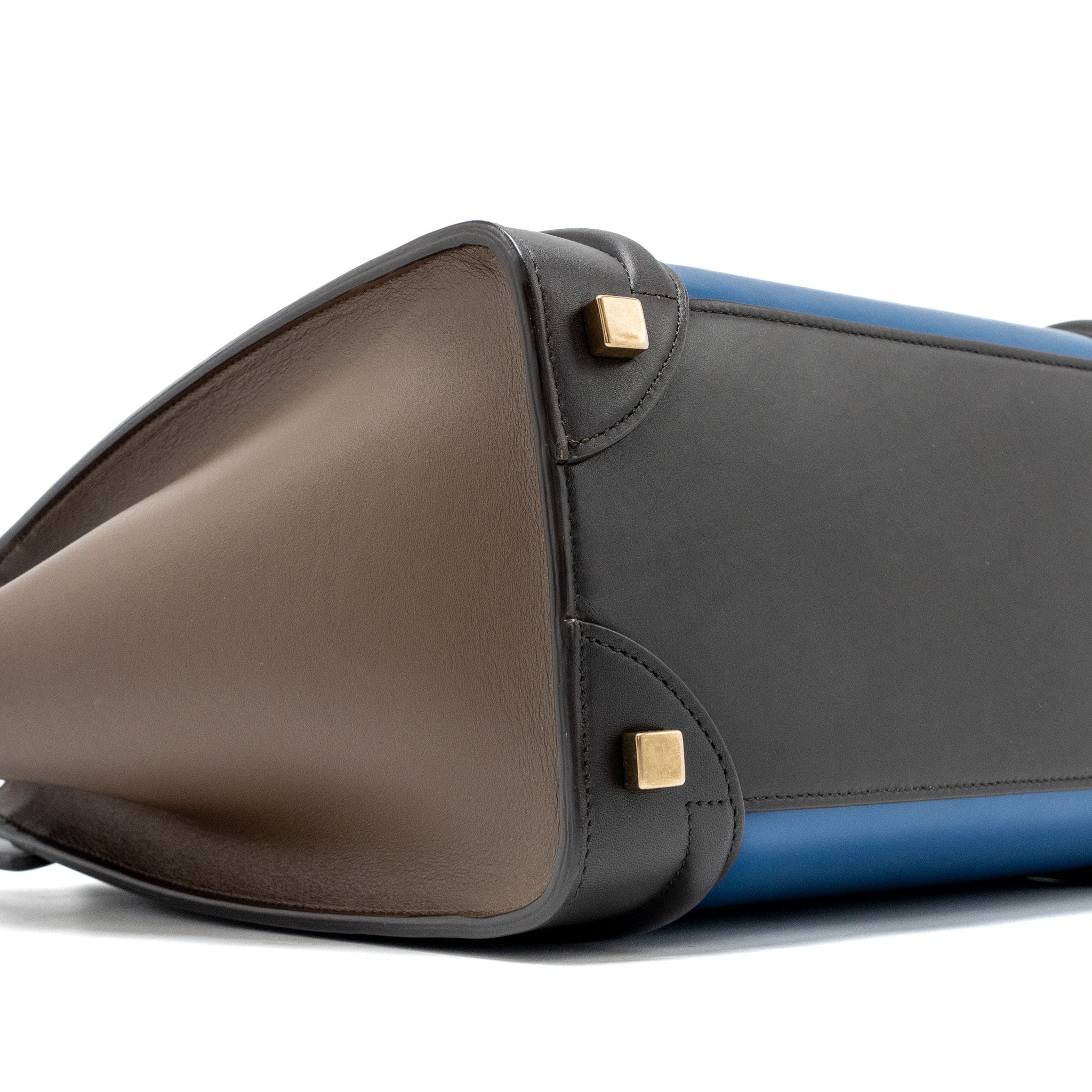 MICRO LUGGAGE BAG CALFSKIN MULTICOLOUR GHW