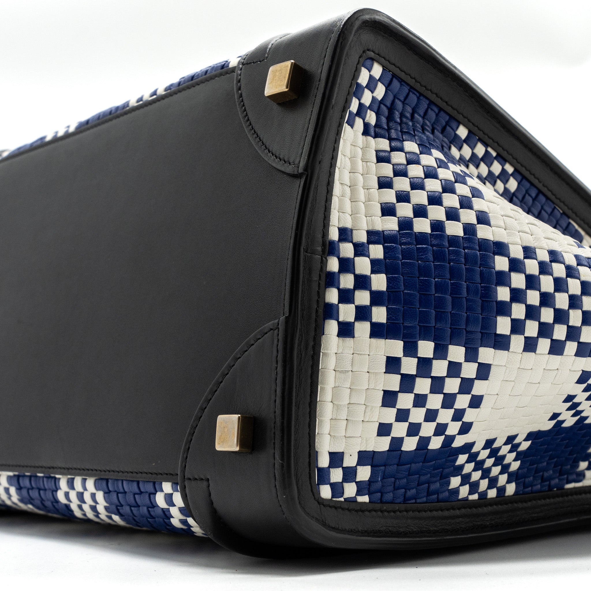 MINI LUGGAGE TOTE LEATHER MULTICOLOUR GHW