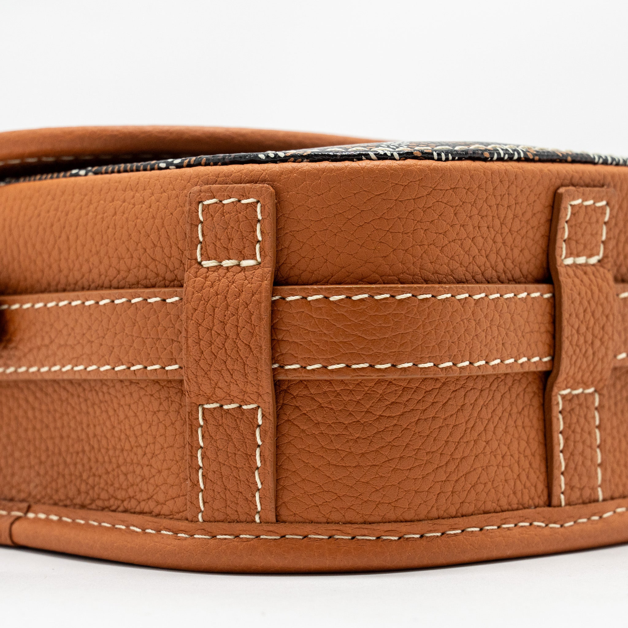 BELVEDERE PM MESSENGER BAG GOYARDLINE CANVAS BROWN SHW