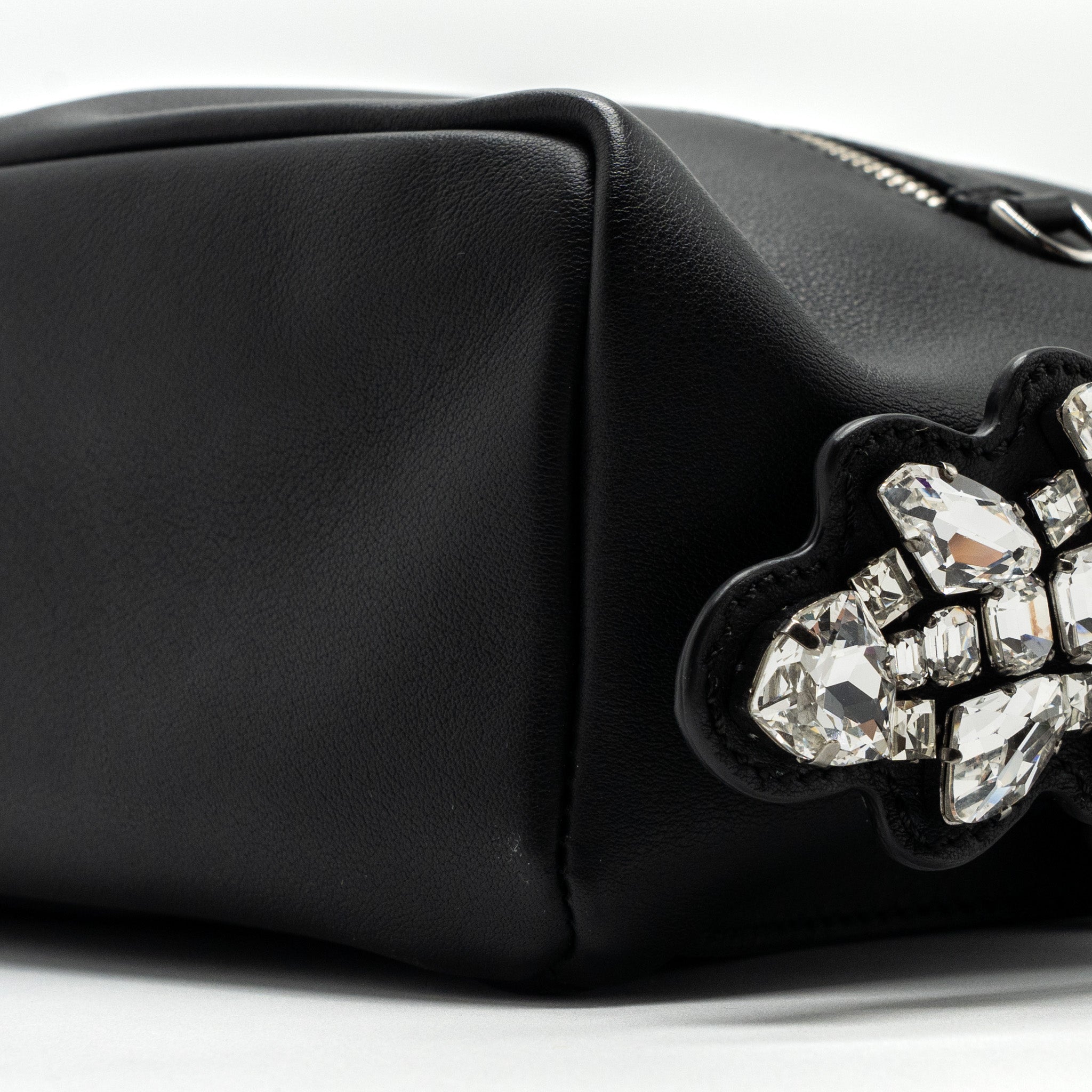 BY THE WAY BACKPACK LEATHER CRYSTAL BLACK SHW