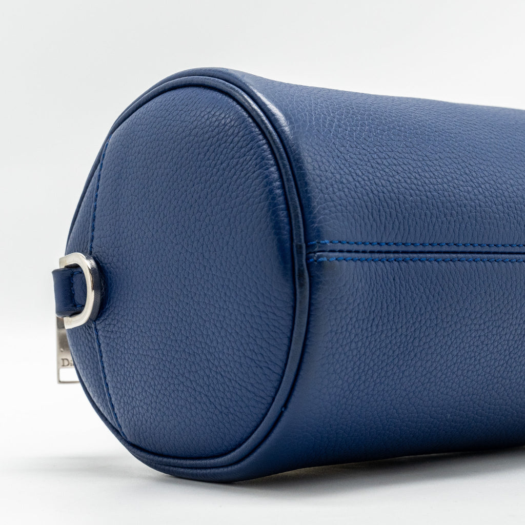 ATELIER ROLLER MESSENGER BAG CALFSKIN NAVY SHW