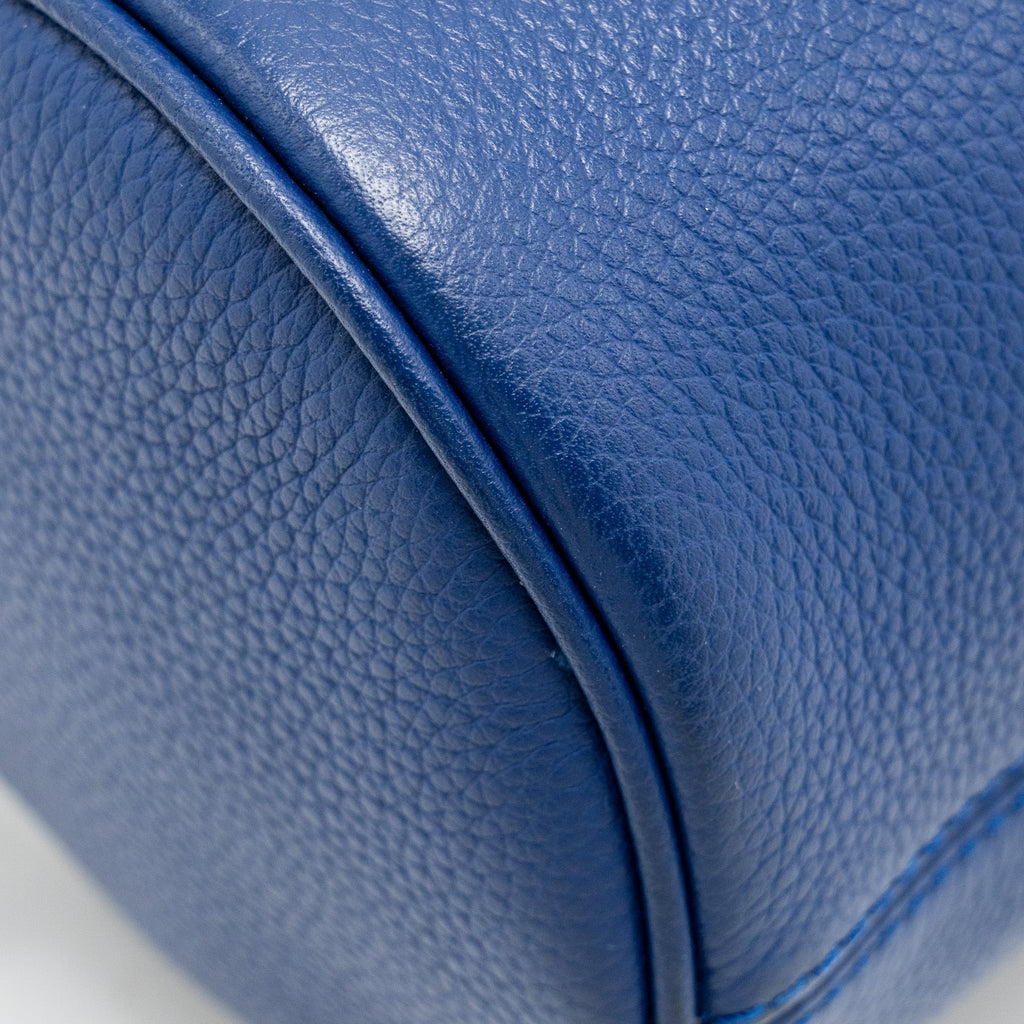 ATELIER ROLLER MESSENGER BAG CALFSKIN NAVY SHW