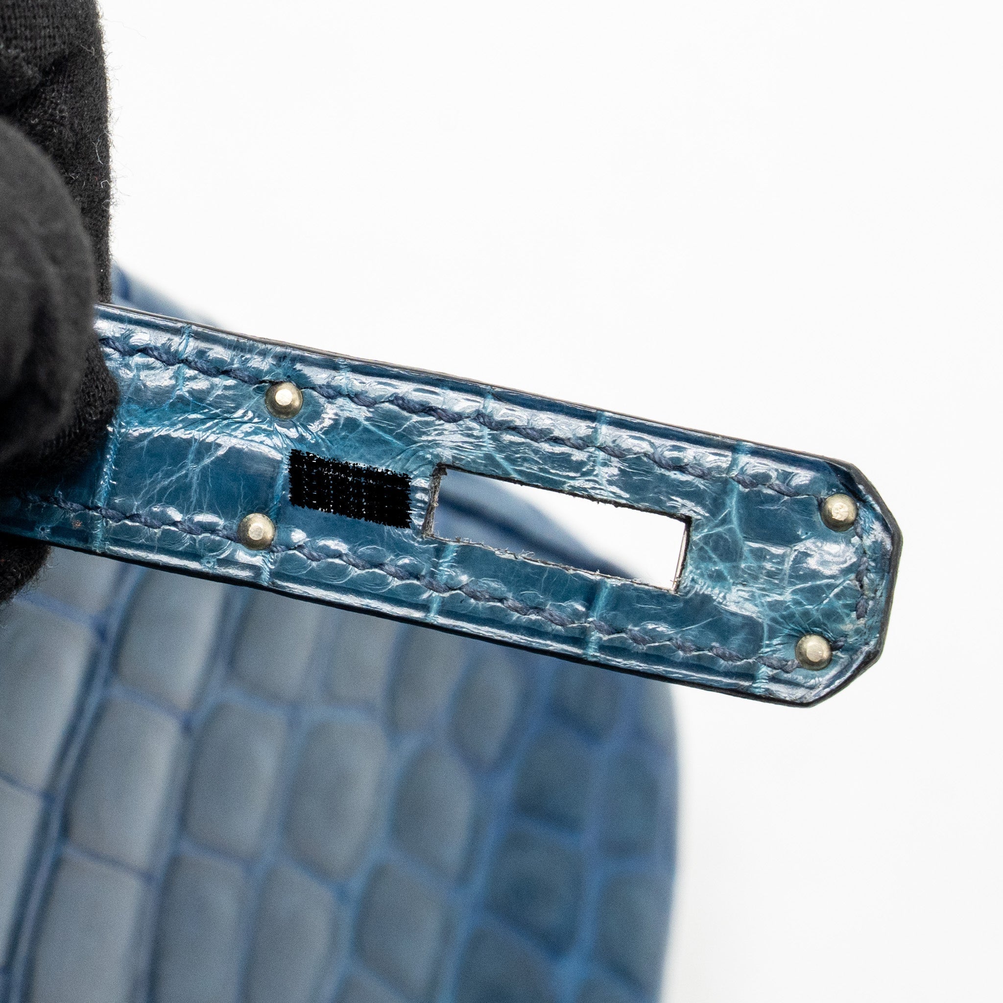HERMES BIRKIN 30 SHINY CROCODILE NILOTICUS COLVERT SHW