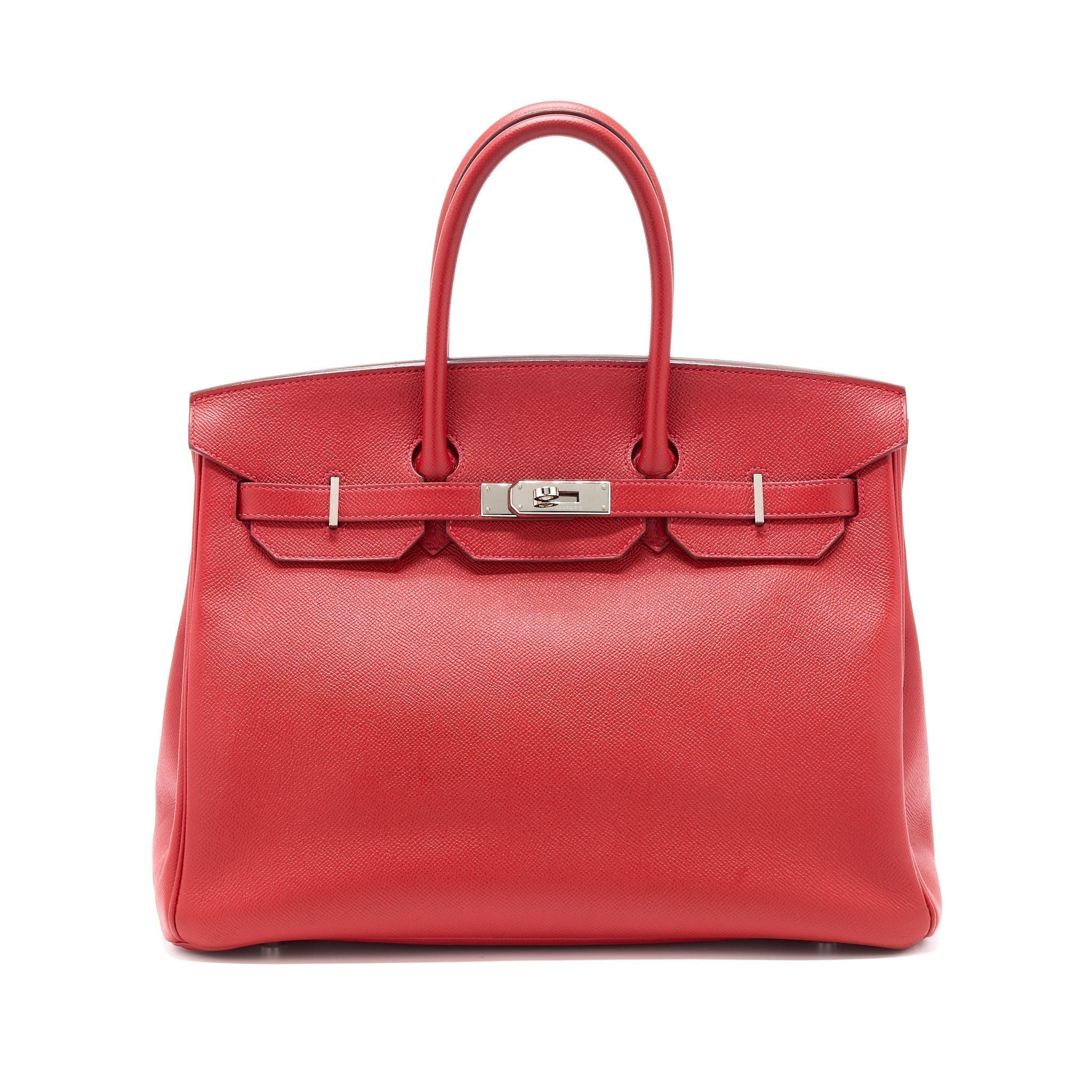 HERMES BIRKIN 35 EPSOM RED SHW