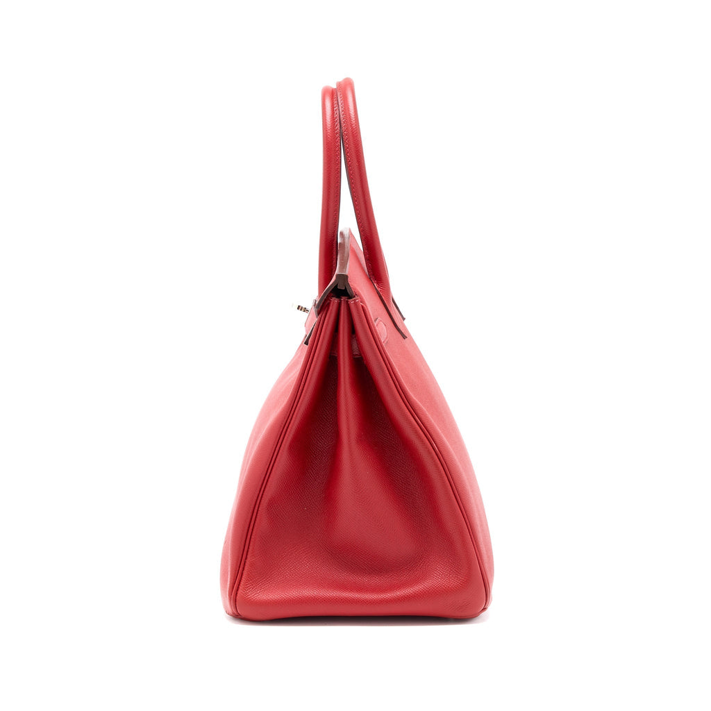HERMES BIRKIN 35 EPSOM RED SHW