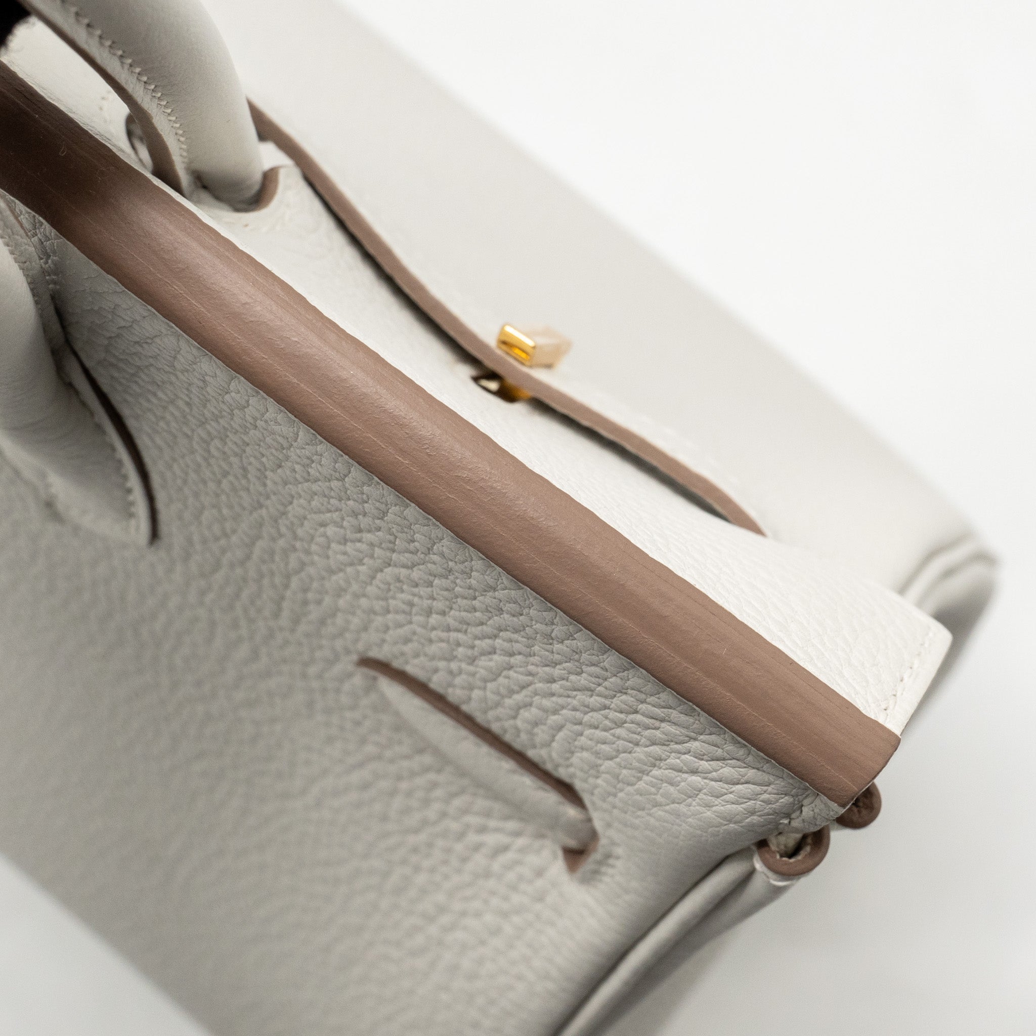 HERMES BIRKIN 25 TOGO GRIS PALE GHW