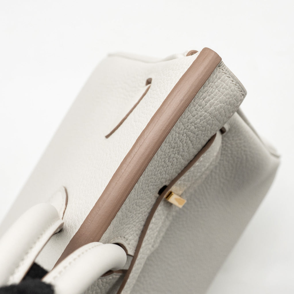 HERMES BIRKIN 25 TOGO GRIS PALE GHW
