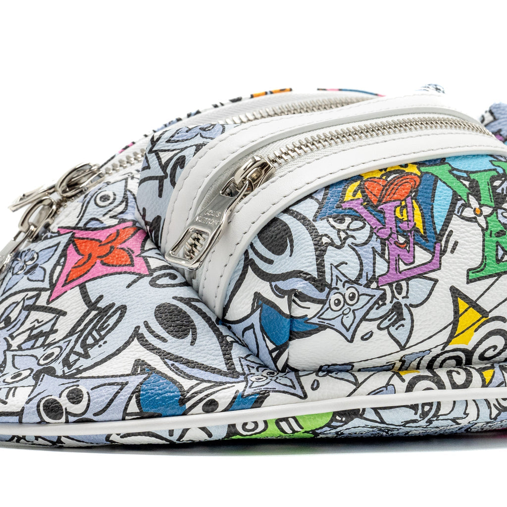 MONOGRAM COMICS MULTIPOCKET BUMBAG CANVAS MULTICOLOUR SHW