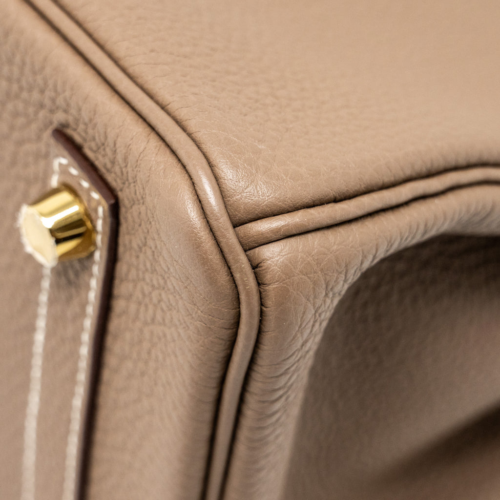 HERMES BIRKIN 30 TOGO ETOUPE GHW