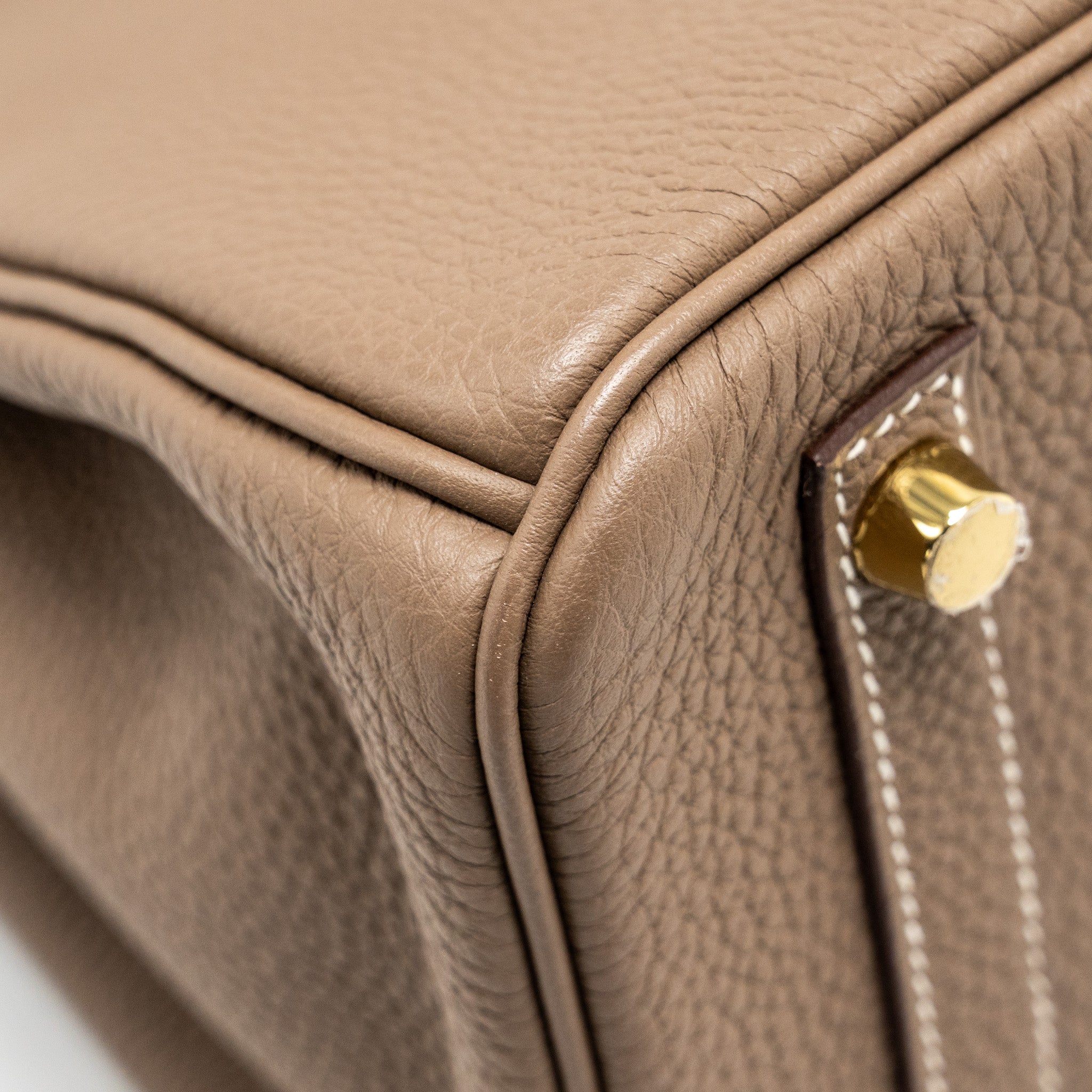 HERMES BIRKIN 30 TOGO ETOUPE GHW