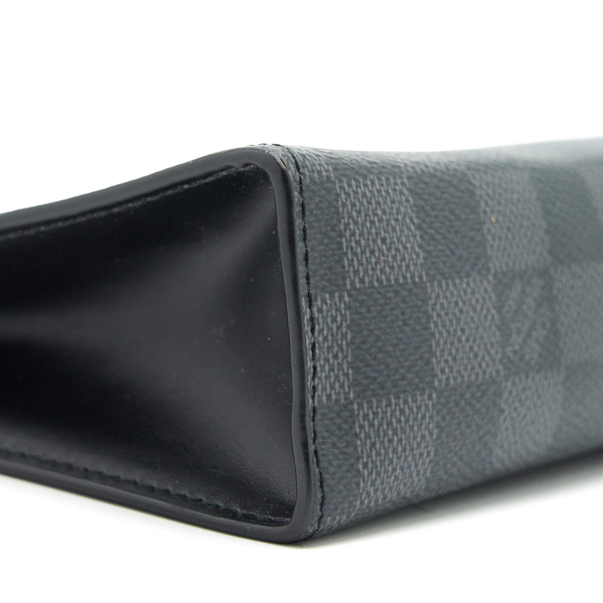 POCHETTE VOYAGE DAMIER GRAPHITE