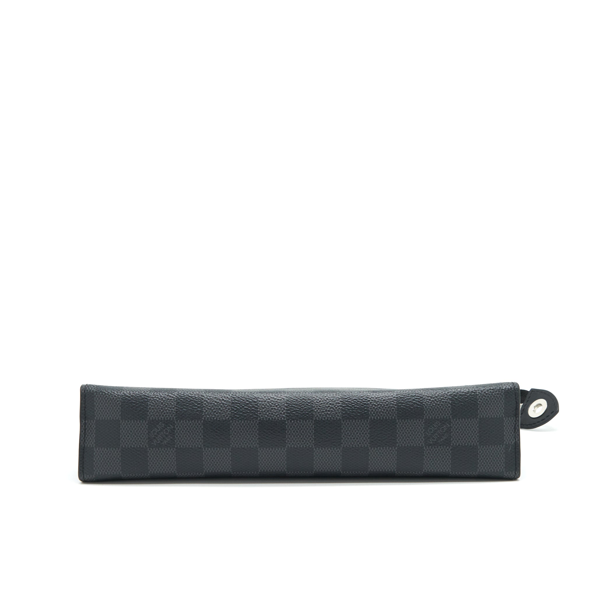 POCHETTE VOYAGE DAMIER GRAPHITE