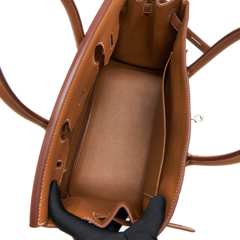 HERMES BIRKIN 30 TOGO LEATHER GOLD WITH SHW
