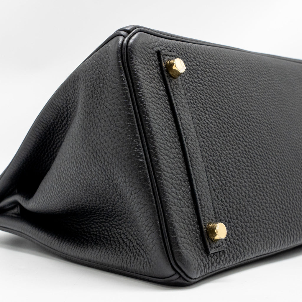 HERMES BIRKIN 30 TOGO BLACK GHW