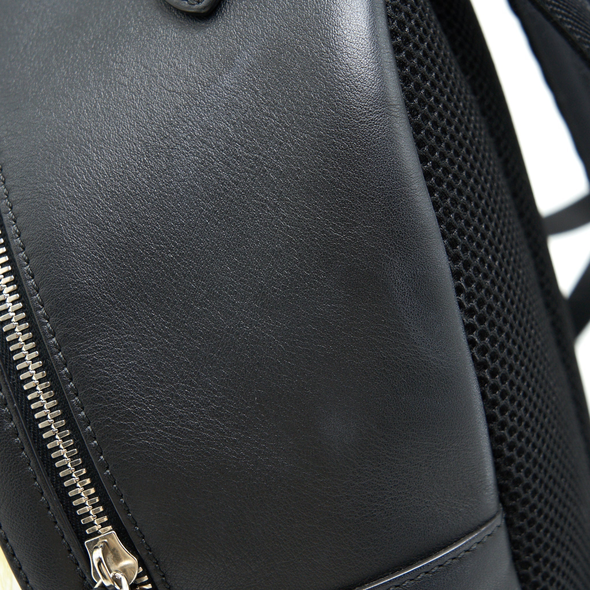 MONSTER BACKPACK IN BLACK WITH YELLOW FUR