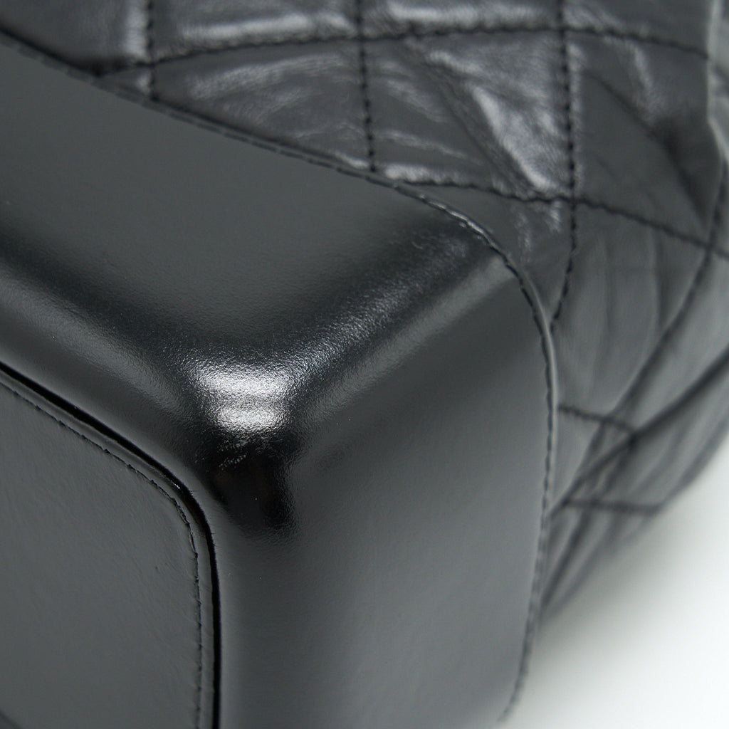 SMALL GABRIELLE BACKPACK BLACK DOUBLE COLOUR HARDWARE