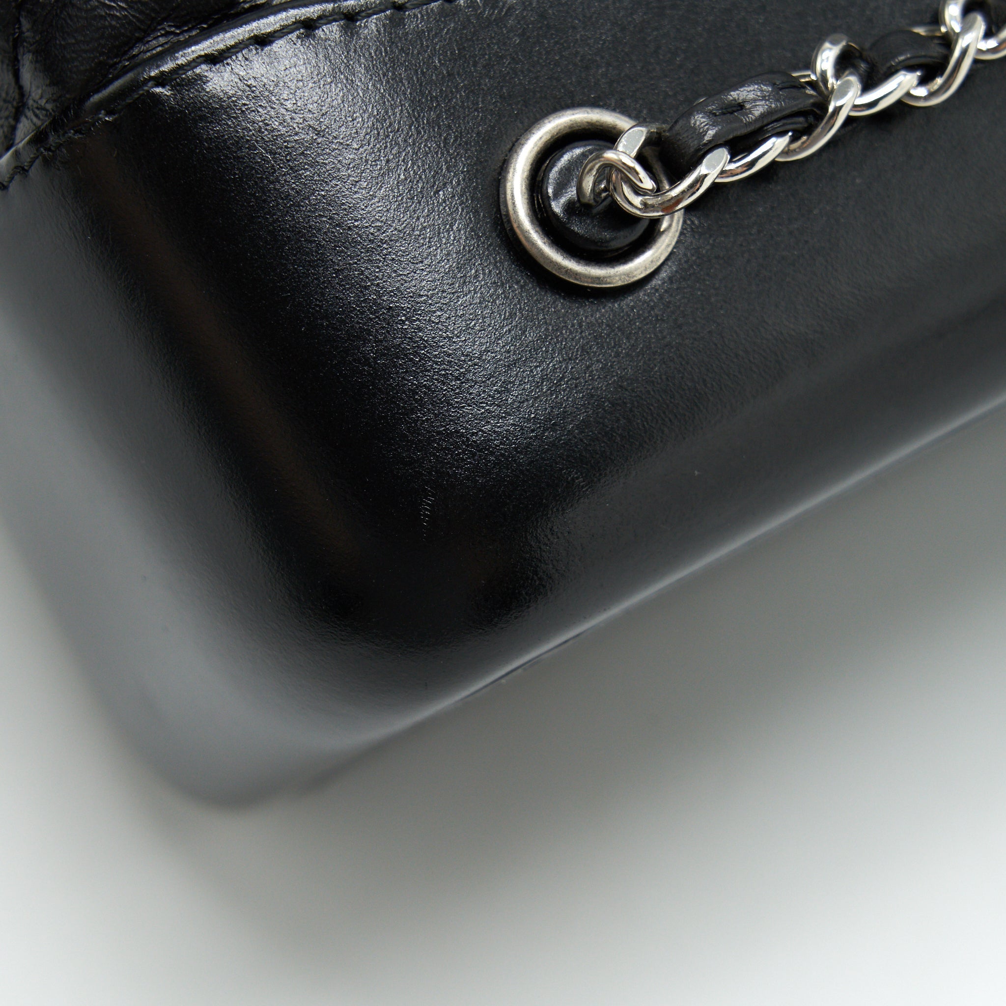 SMALL GABRIELLE BACKPACK BLACK DOUBLE COLOUR HARDWARE