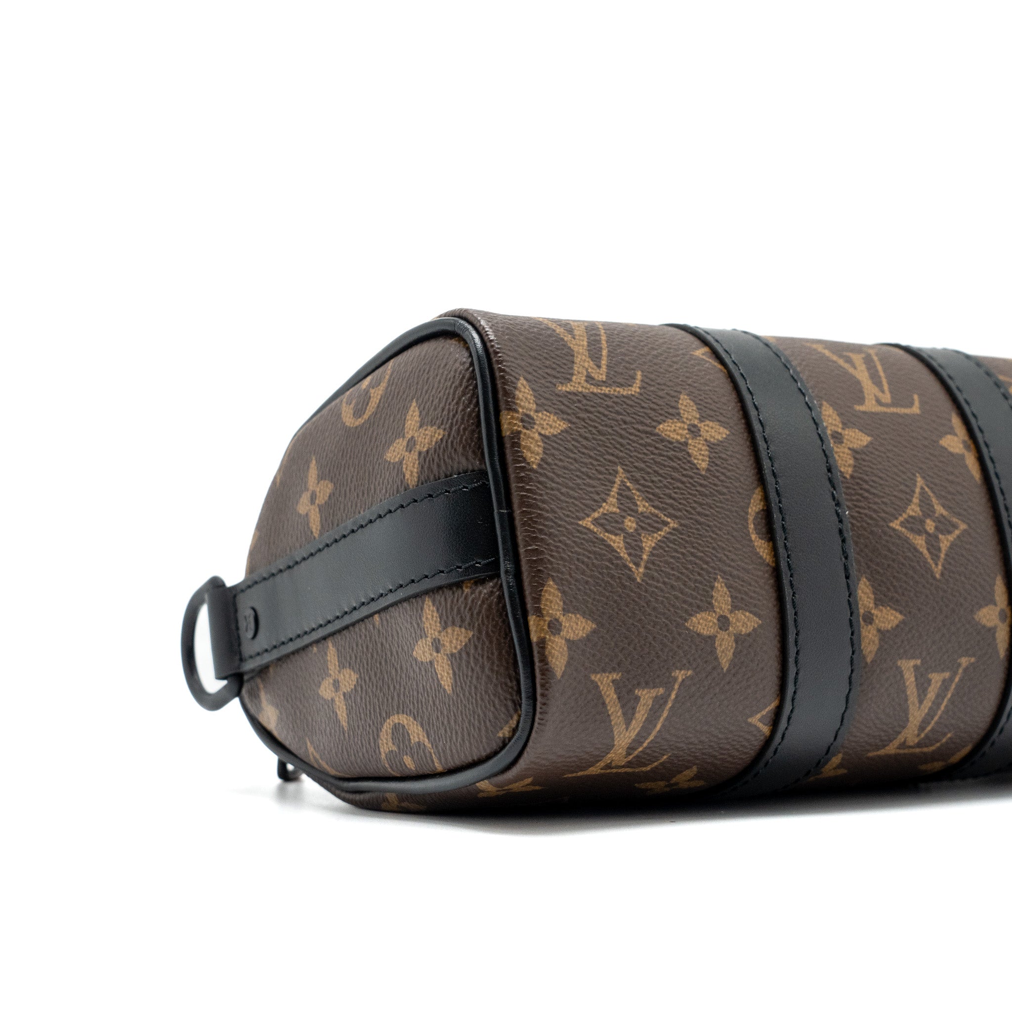 KEEPALL XS ZOOM WITH FRIENDS MONOGRAM CANVAS BLACK HARDWARE (NEW VERSION)