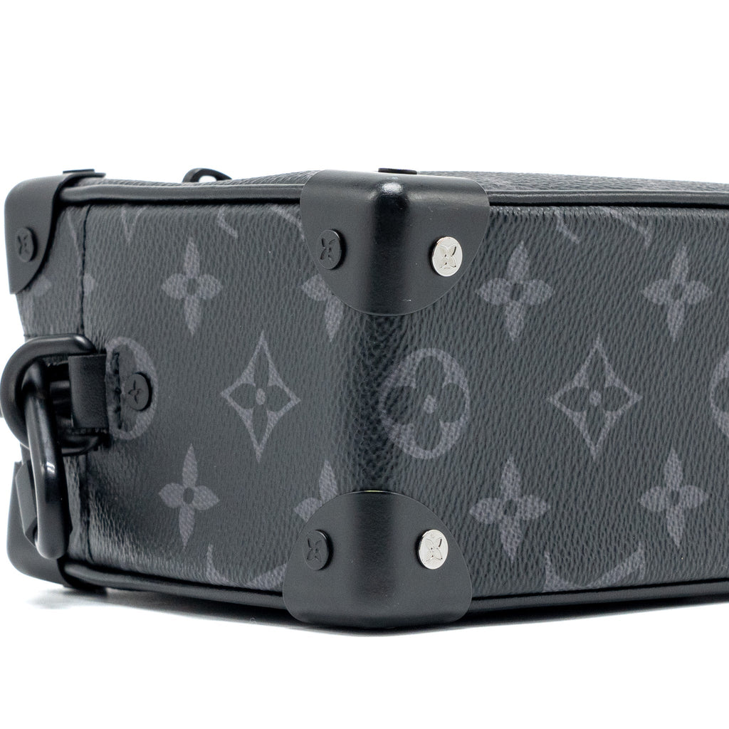 MINI SOFT TRUNK MONOGRAM ECLIPSE BLACK HARDWARE