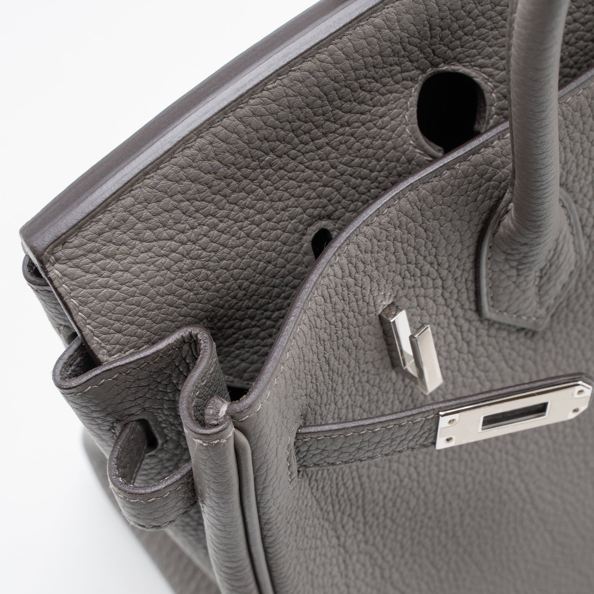 HERMES BIRKIN 25 TOGO GRIS MEYER SHW