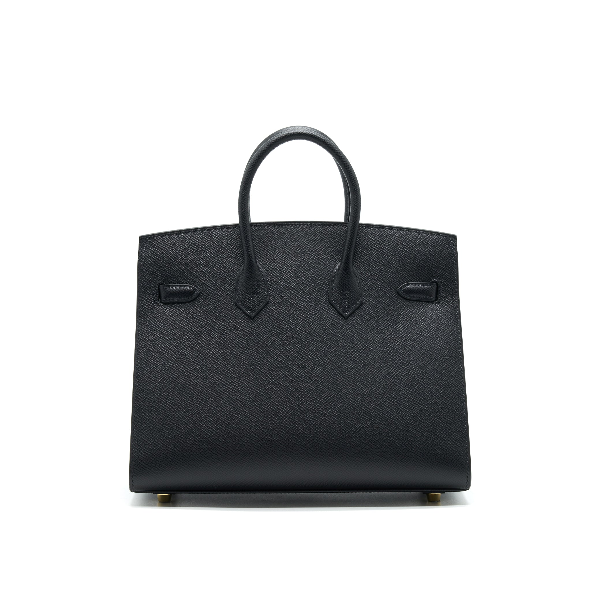 HERMES BIRKIN 25 SELLIER BLACK GHW