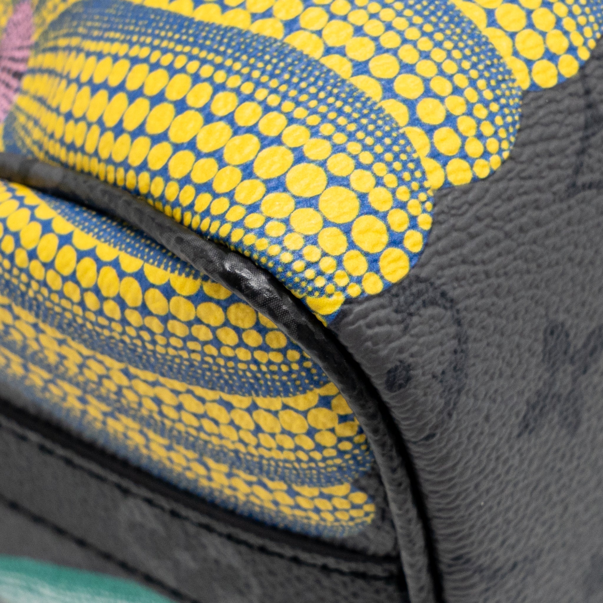 X YAYOI KUSAMA KEEPALL BANDOULIERE 25 PUMPKIN MULTICOLOURED MONOGRAM CANVAS SHW