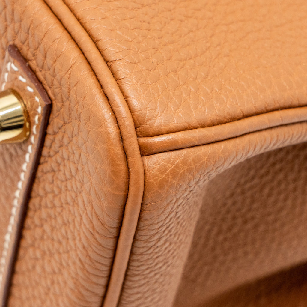 HERMES BIRKIN 30 TOGO GOLD GHW