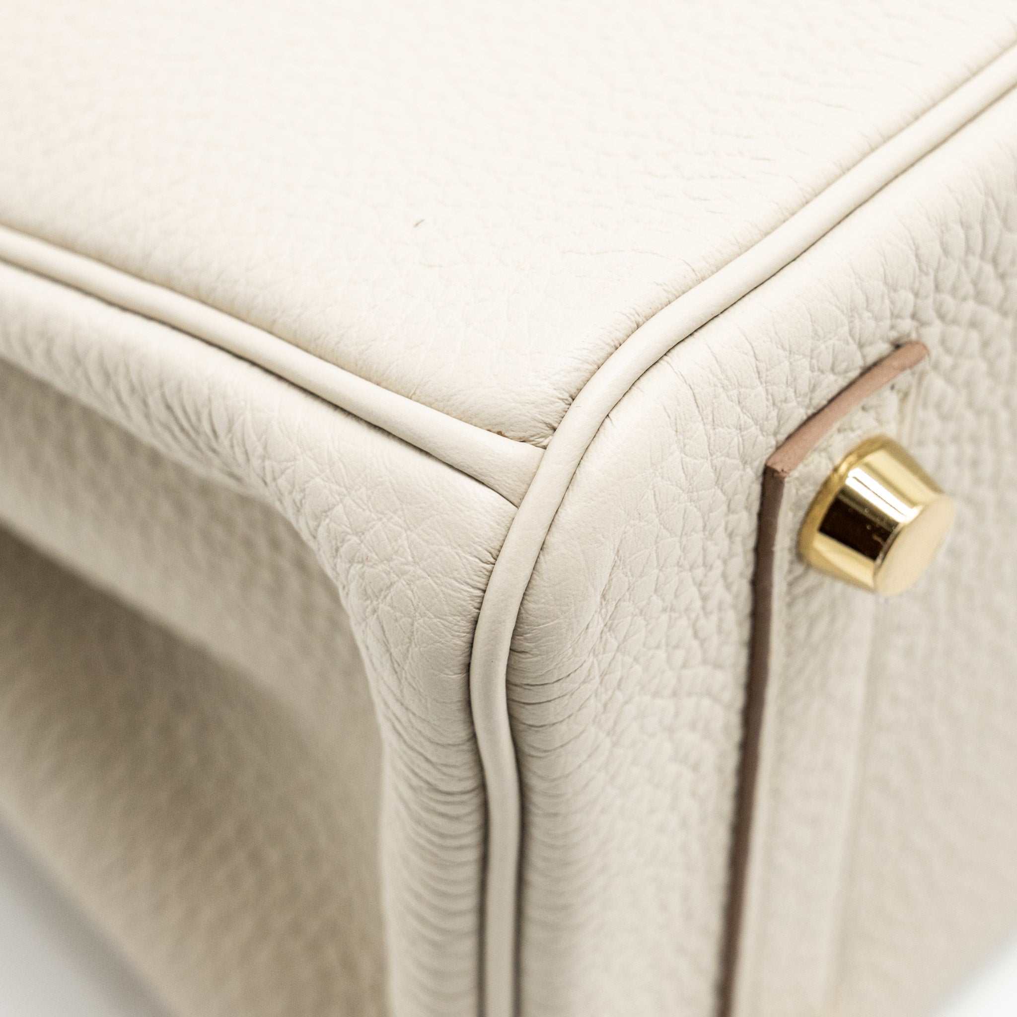 HERMES BIRKIN 25 TOGO BETON GHW