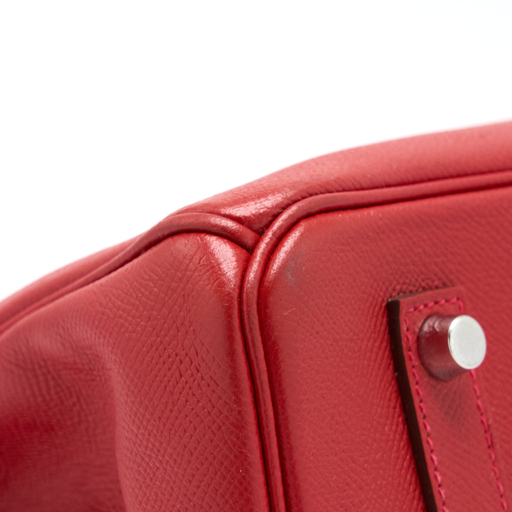 HERMES BIRKIN 35 EPSOM RED SHW