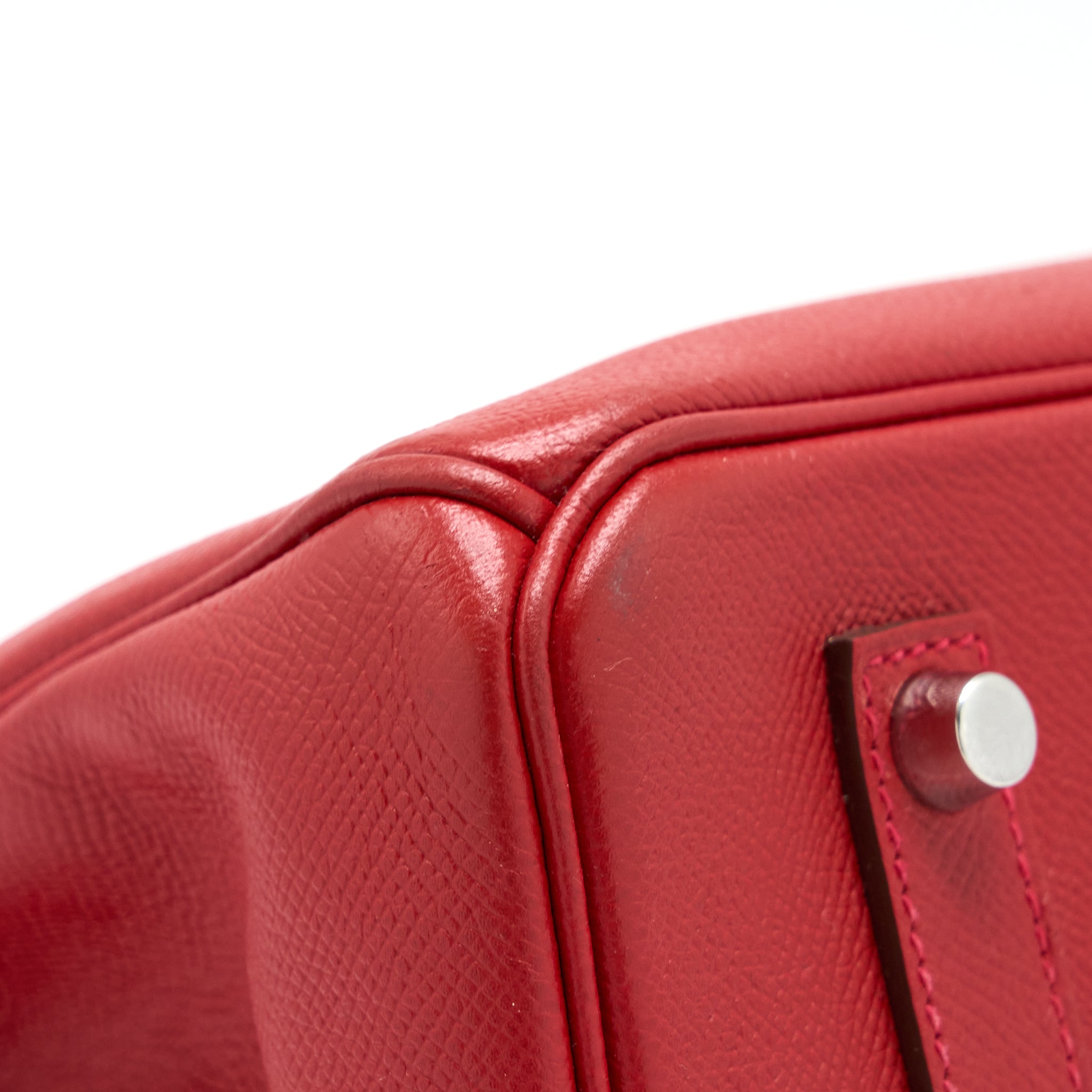 HERMES BIRKIN 35 EPSOM RED SHW