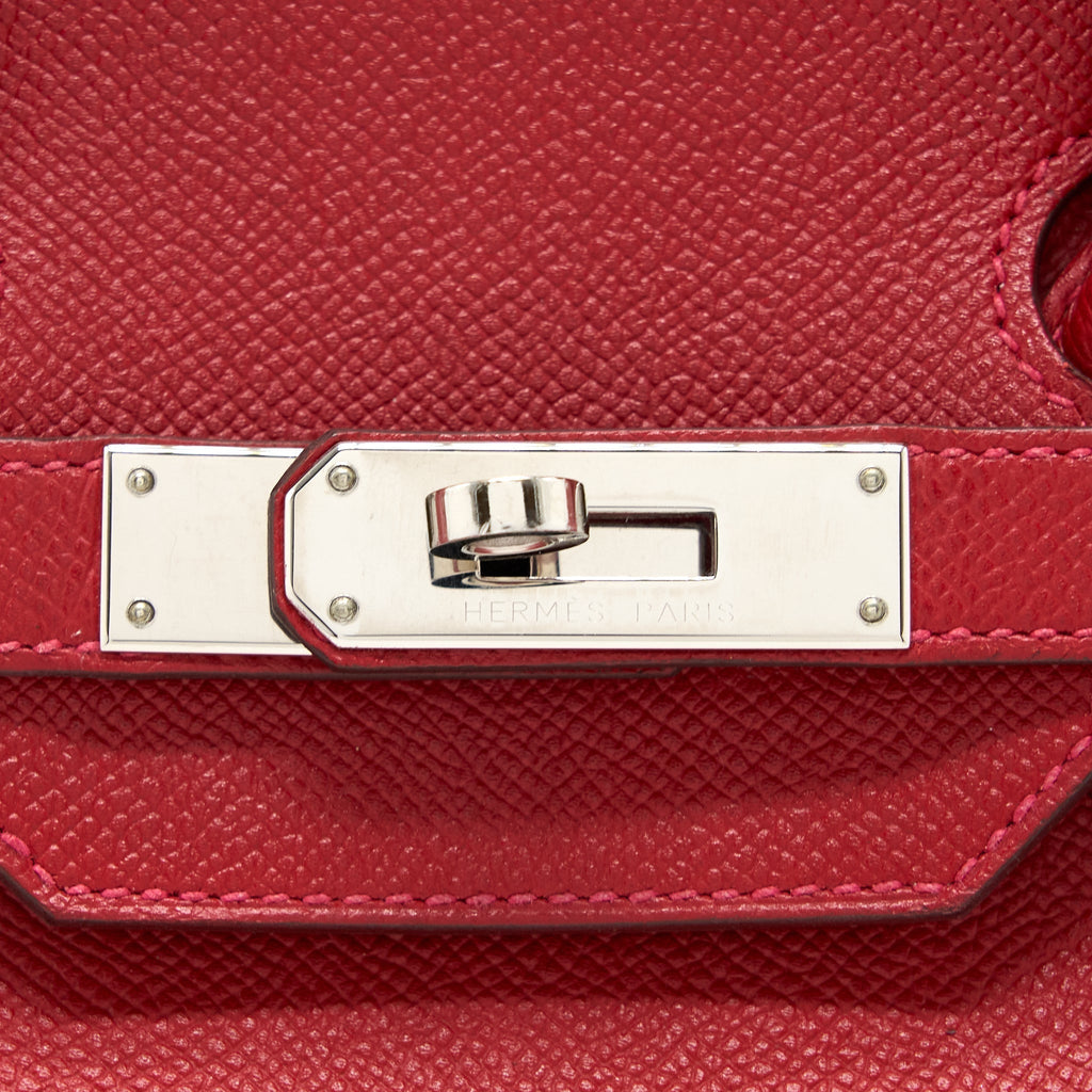 HERMES BIRKIN 35 EPSOM RED SHW