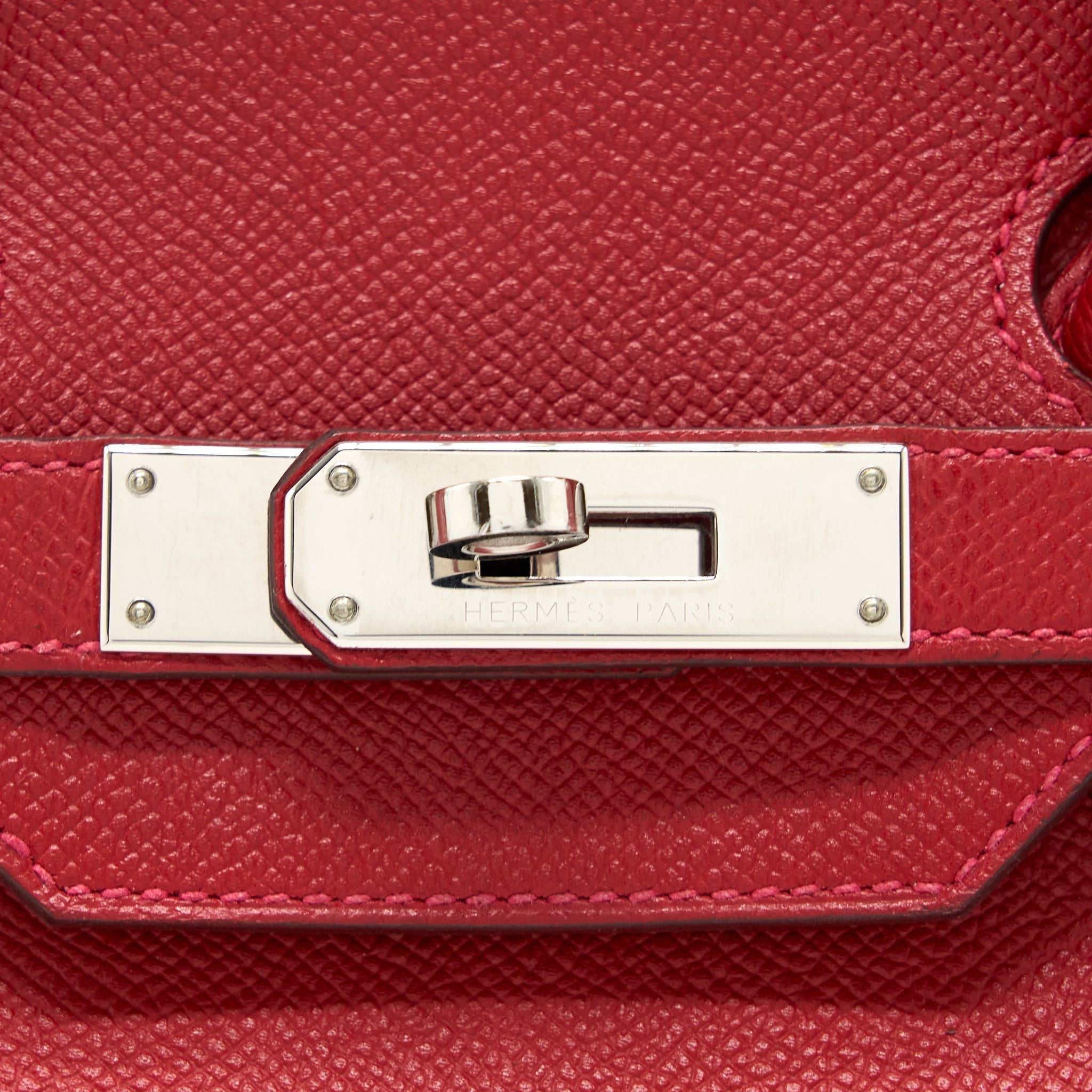 HERMES BIRKIN 35 EPSOM RED SHW