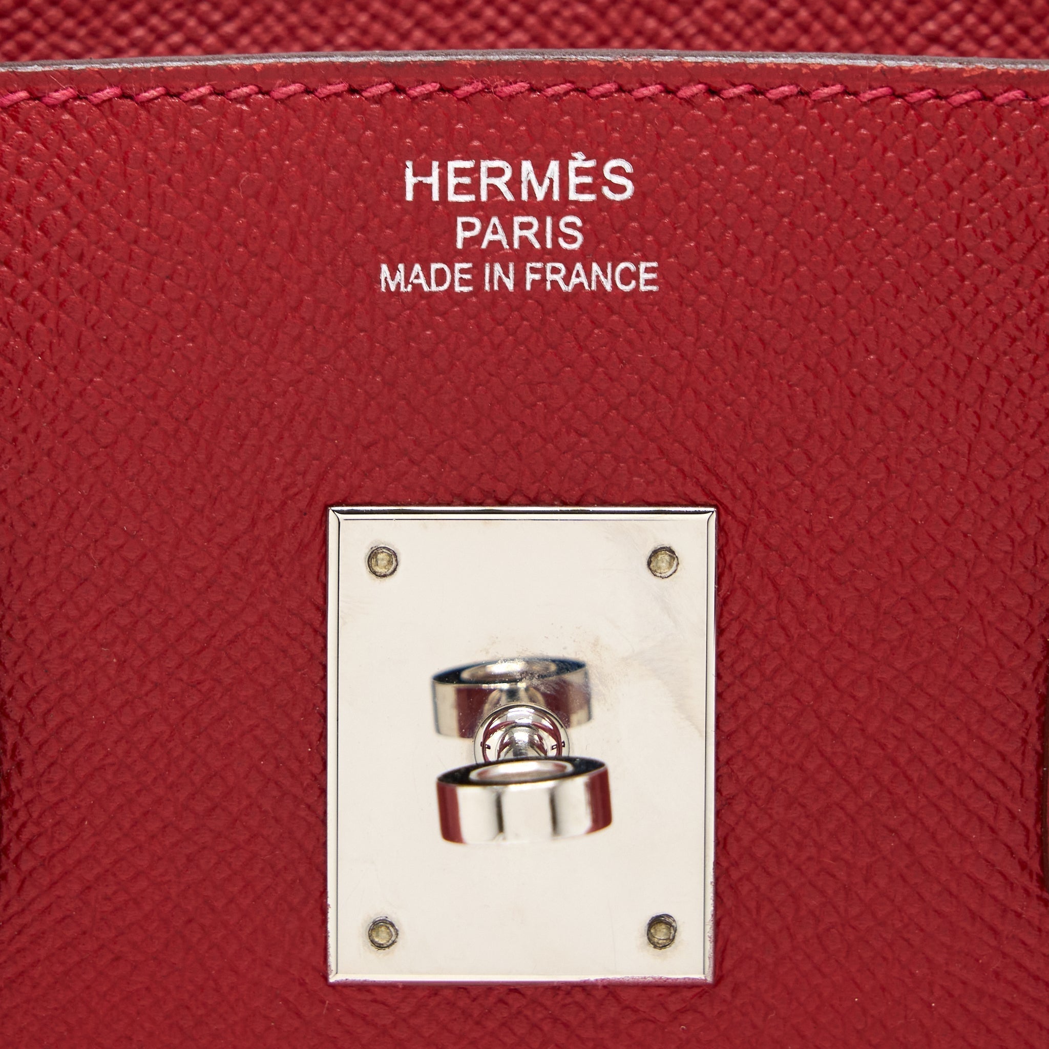 HERMES BIRKIN 35 EPSOM RED SHW