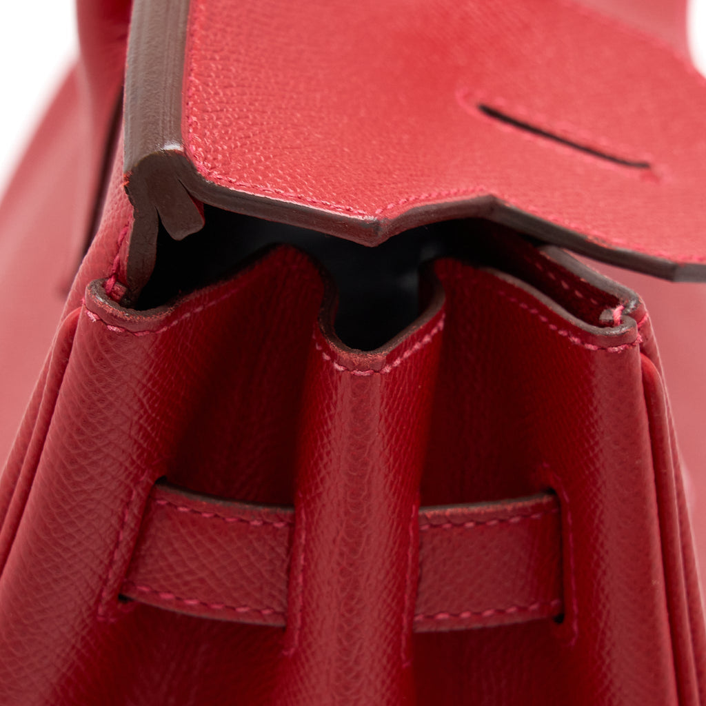 HERMES BIRKIN 35 EPSOM RED SHW