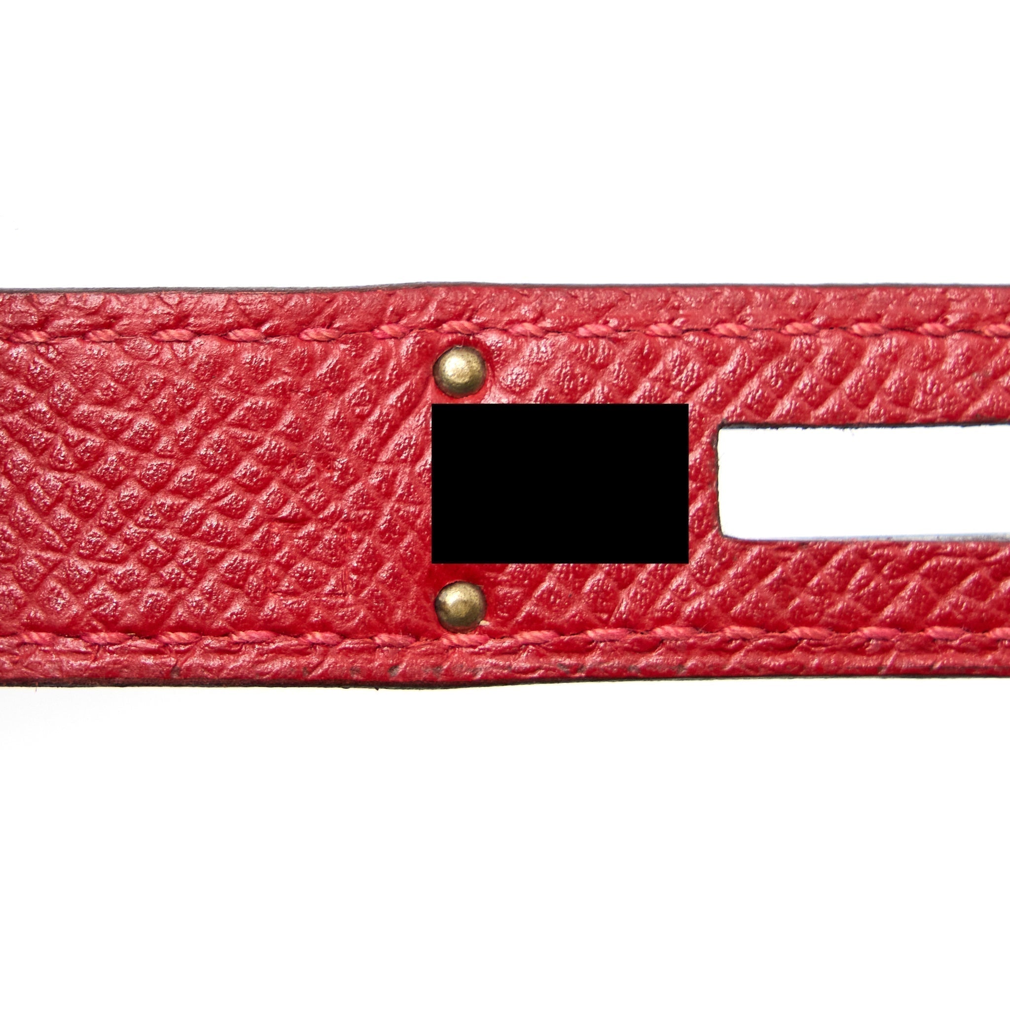 HERMES BIRKIN 35 EPSOM RED SHW