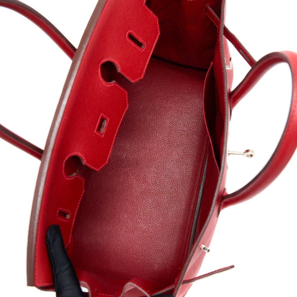 HERMES BIRKIN 35 EPSOM RED SHW