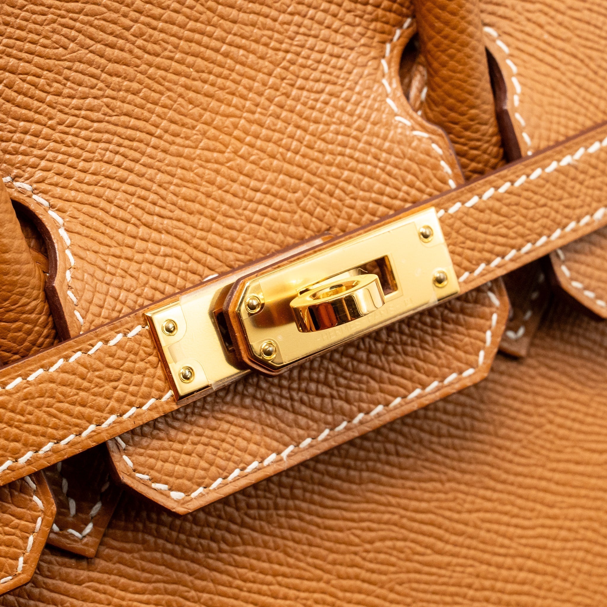 HERMES BIRKIN 25 EPSOM GOLD GHW