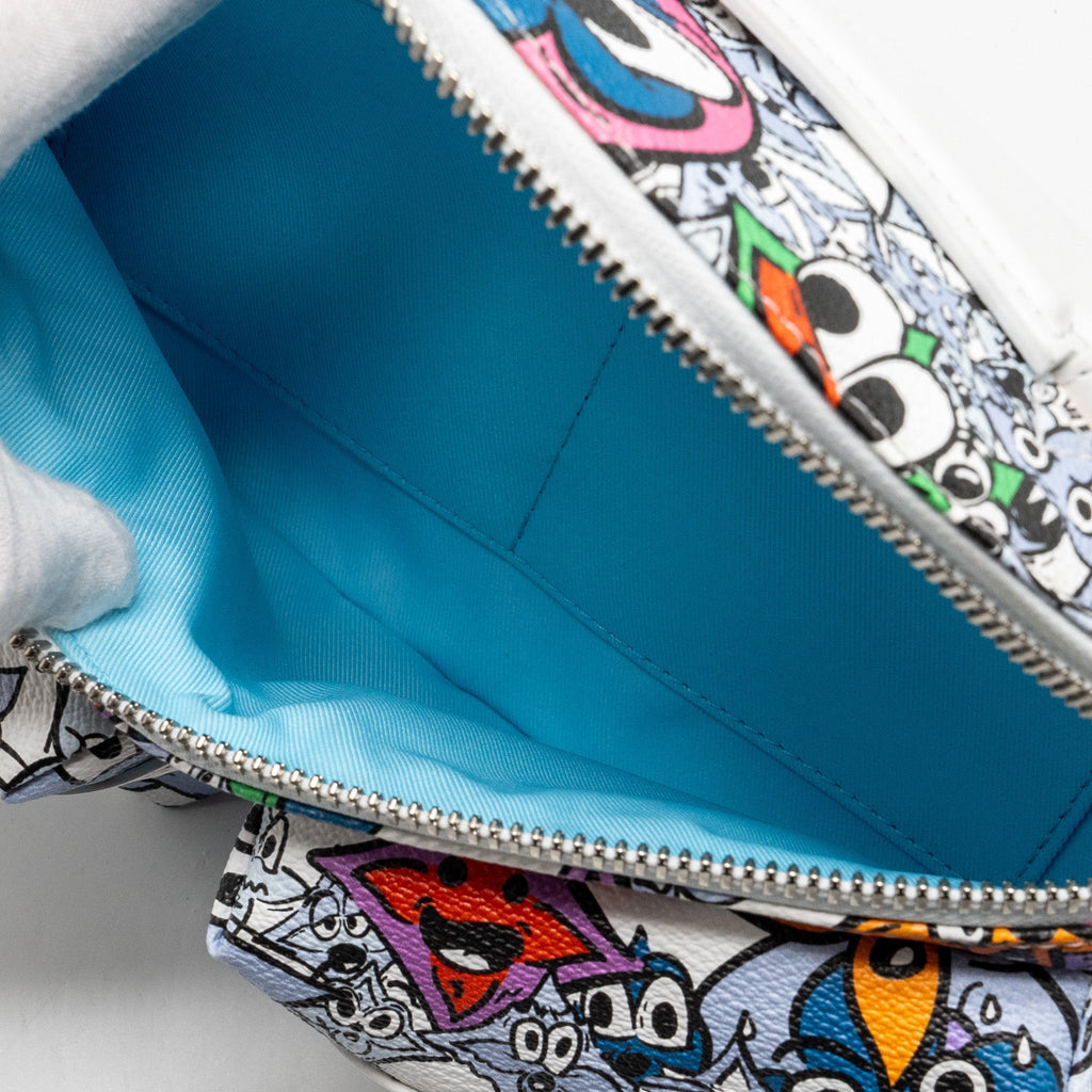 MONOGRAM COMICS MULTIPOCKET BUMBAG CANVAS MULTICOLOUR SHW