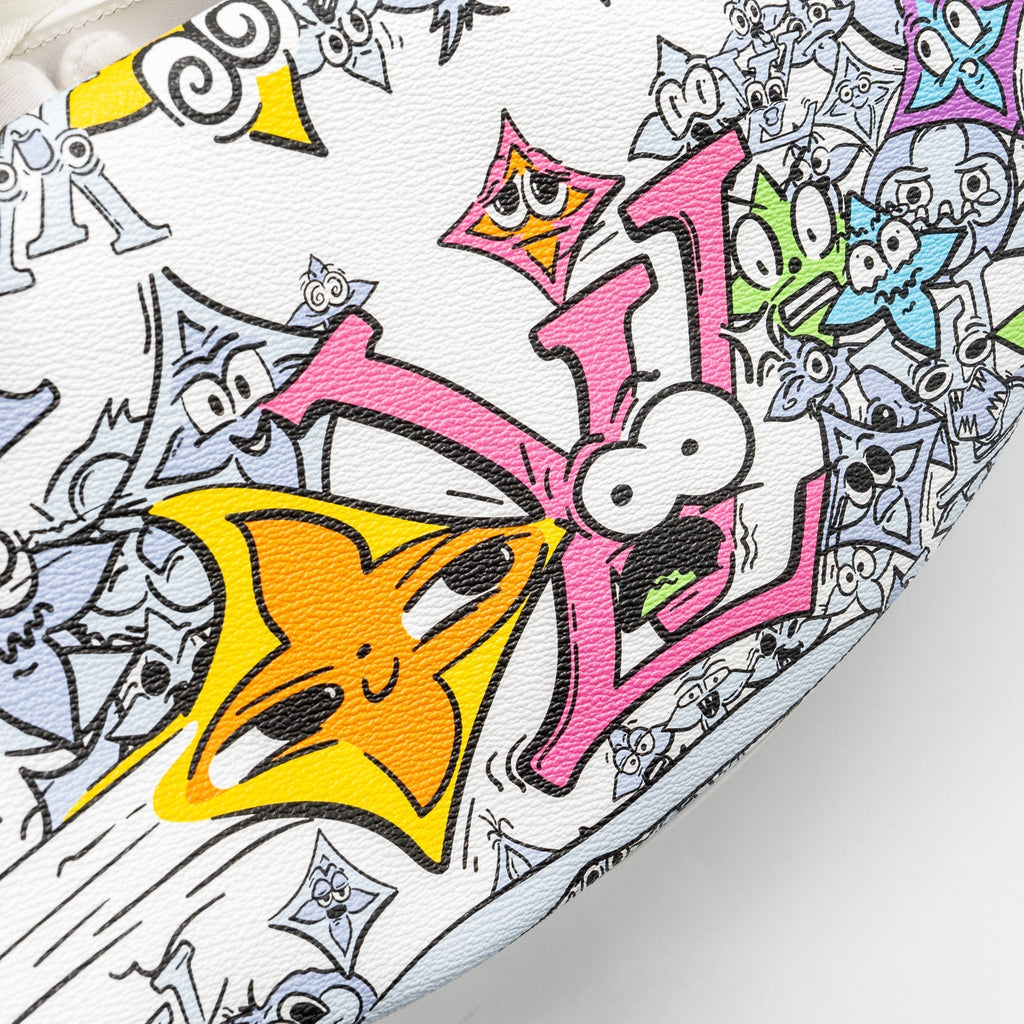 MONOGRAM COMICS MULTIPOCKET BUMBAG CANVAS MULTICOLOUR SHW