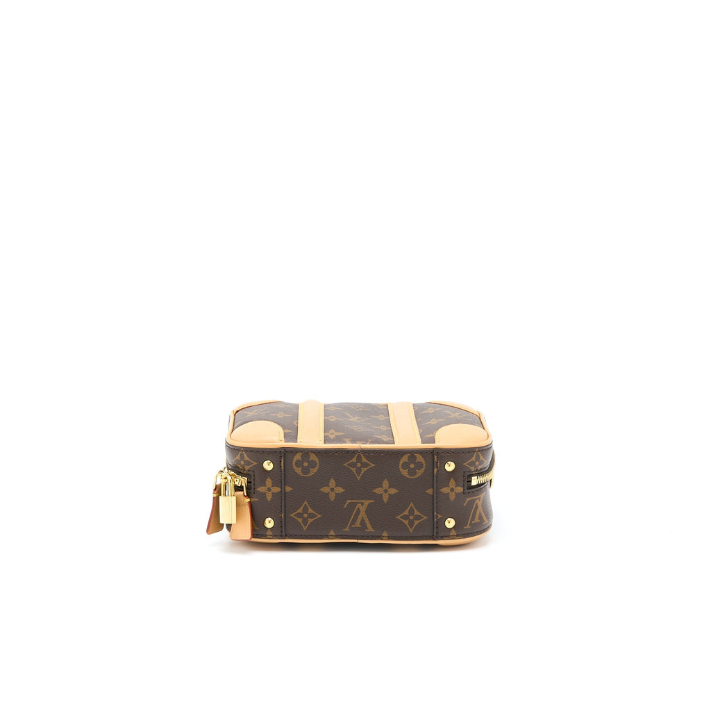 MINI LUGGAGE MONOGRAM CANVAS GHW