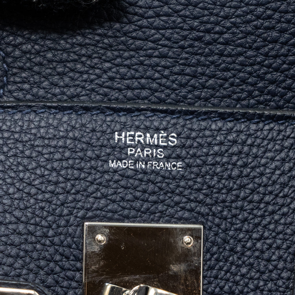 HERMES BIRKIN 30 TOGO BLUE NUIT SHW