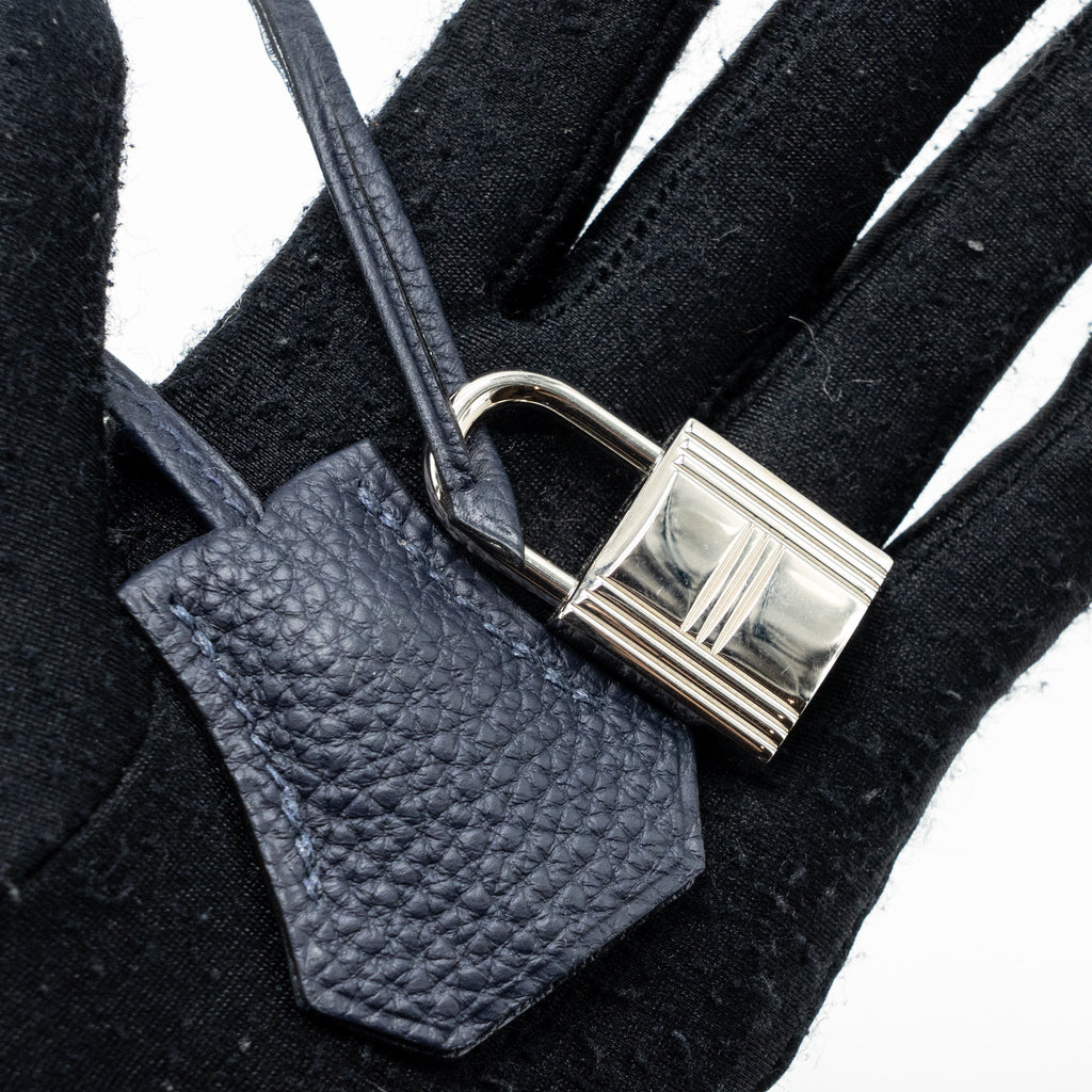 HERMES BIRKIN 30 TOGO BLUE NUIT SHW