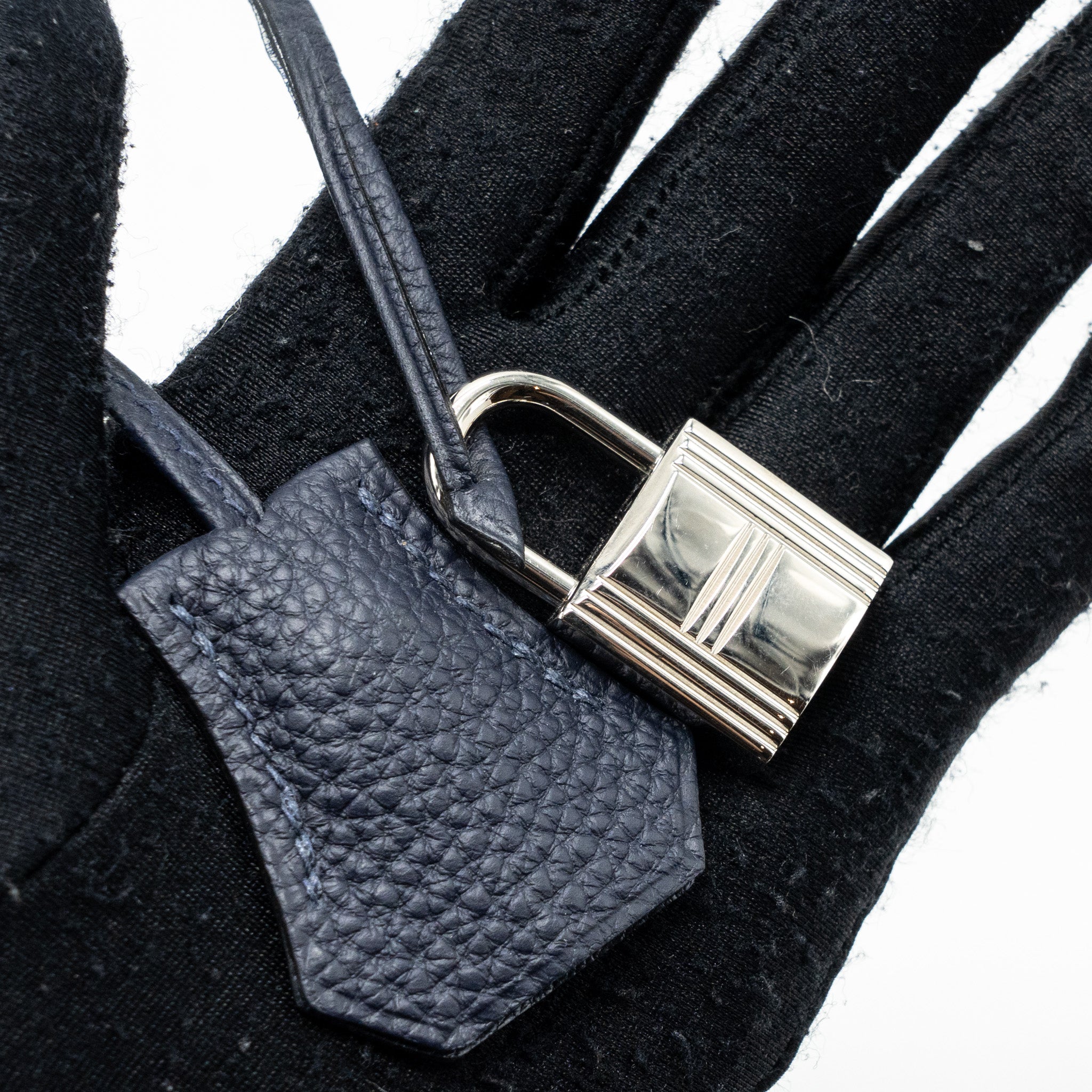 HERMES BIRKIN 30 TOGO BLUE NUIT SHW