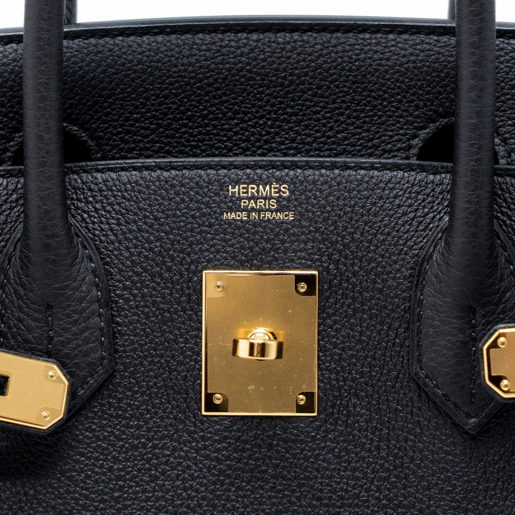 HERMES BIRKIN 30 TOGO BLACK GHW