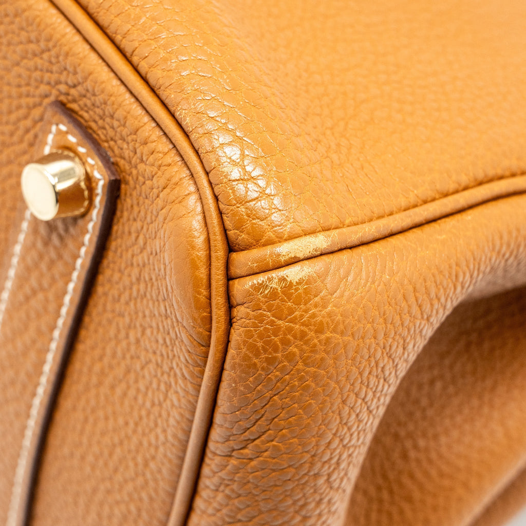 HERMES BIRKIN 35 TOGO GOLD GHW