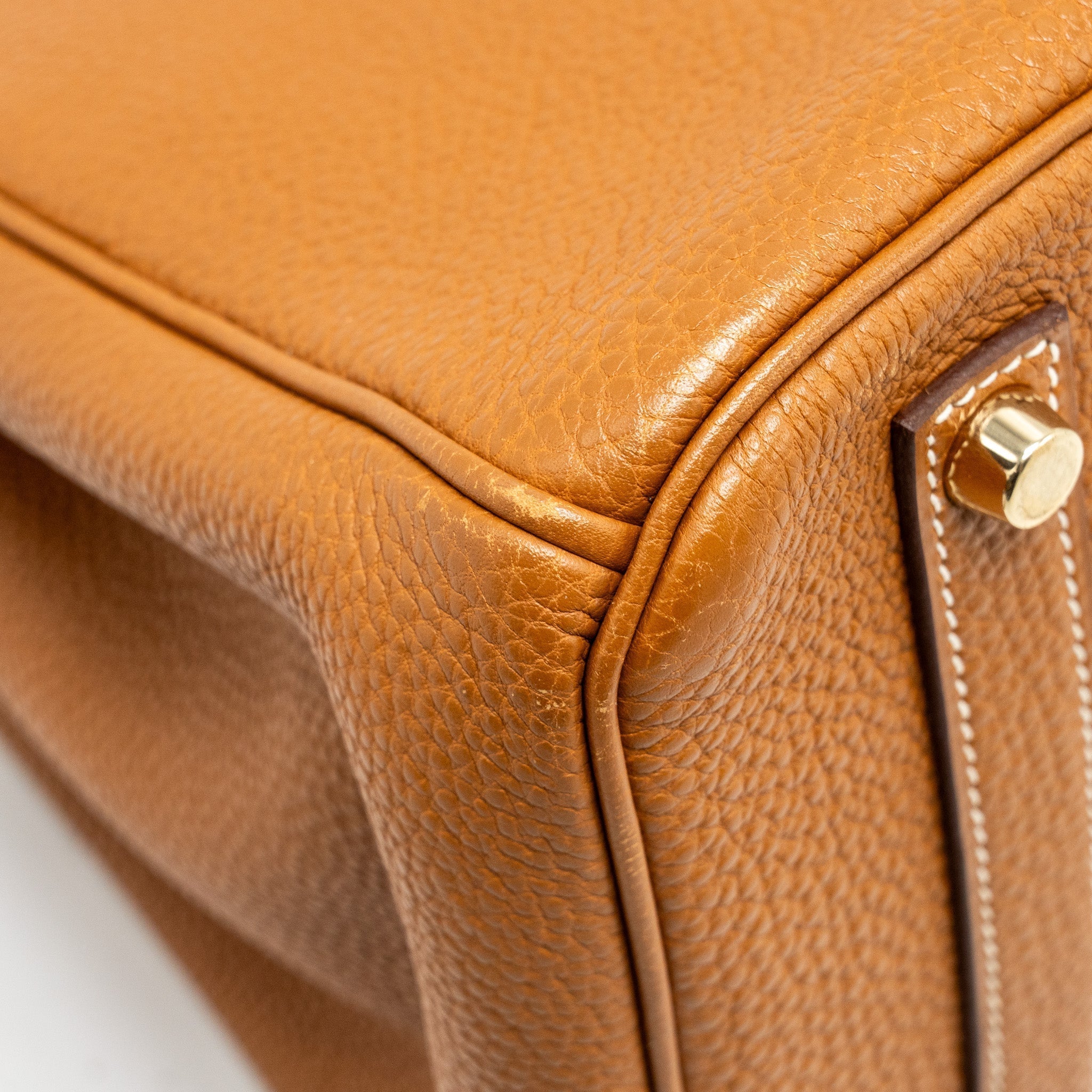HERMES BIRKIN 35 TOGO GOLD GHW