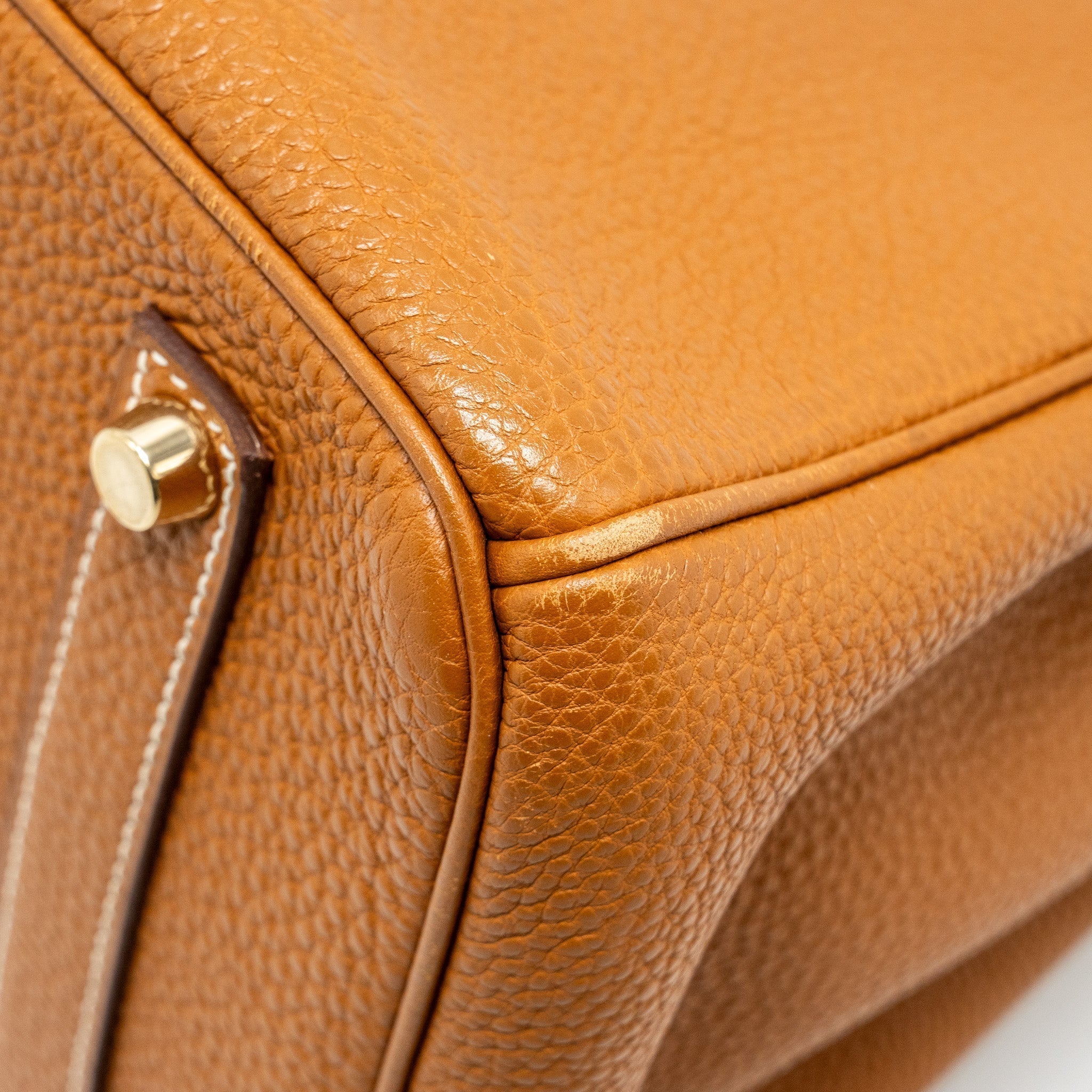 HERMES BIRKIN 35 TOGO GOLD GHW
