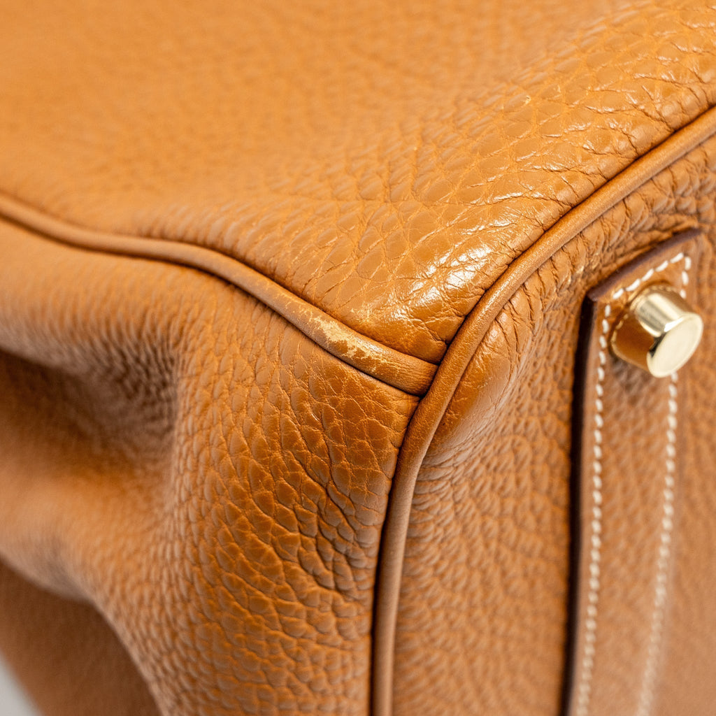 HERMES BIRKIN 35 TOGO GOLD GHW